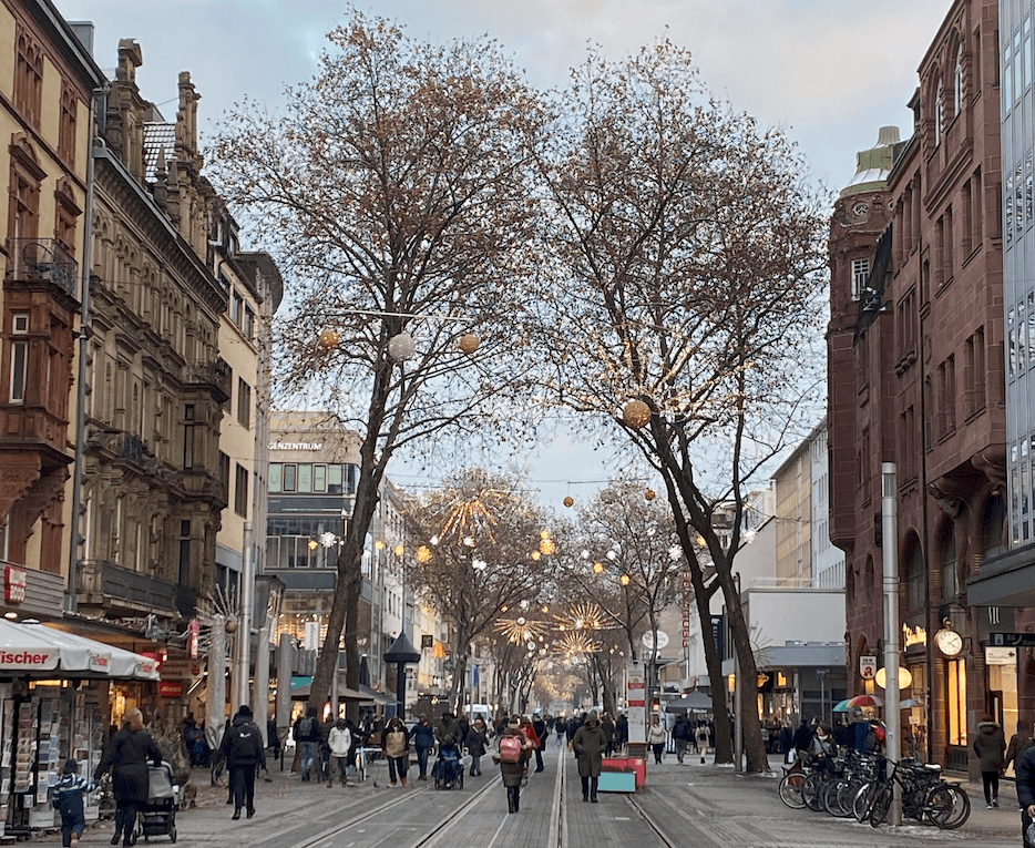 Die Platanen in der Kaiserstraße werden gefällt. Viele Karlsruher kritisierten den Entscheidungsprozess des Gemeinderats.