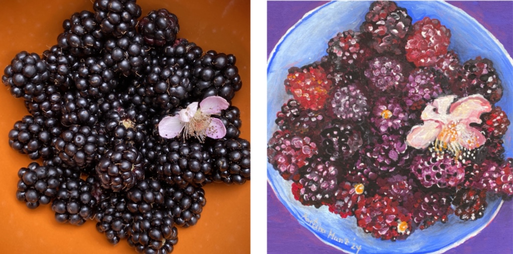 Wilde Brombeeren sinnvoll gestalten