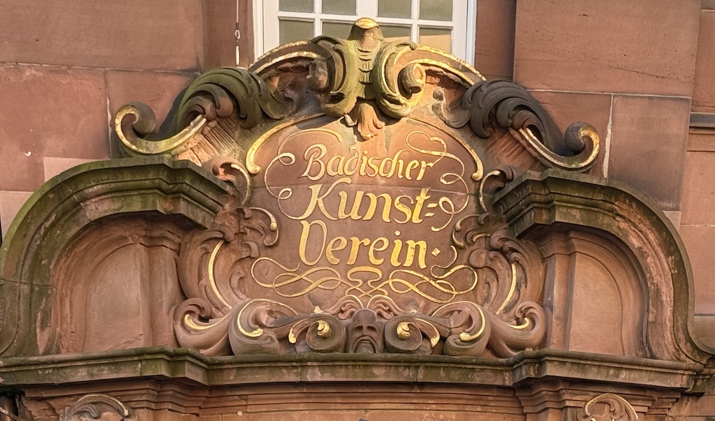 Badischer Kunstverein in Karlsruhe in der Waldstraße 3